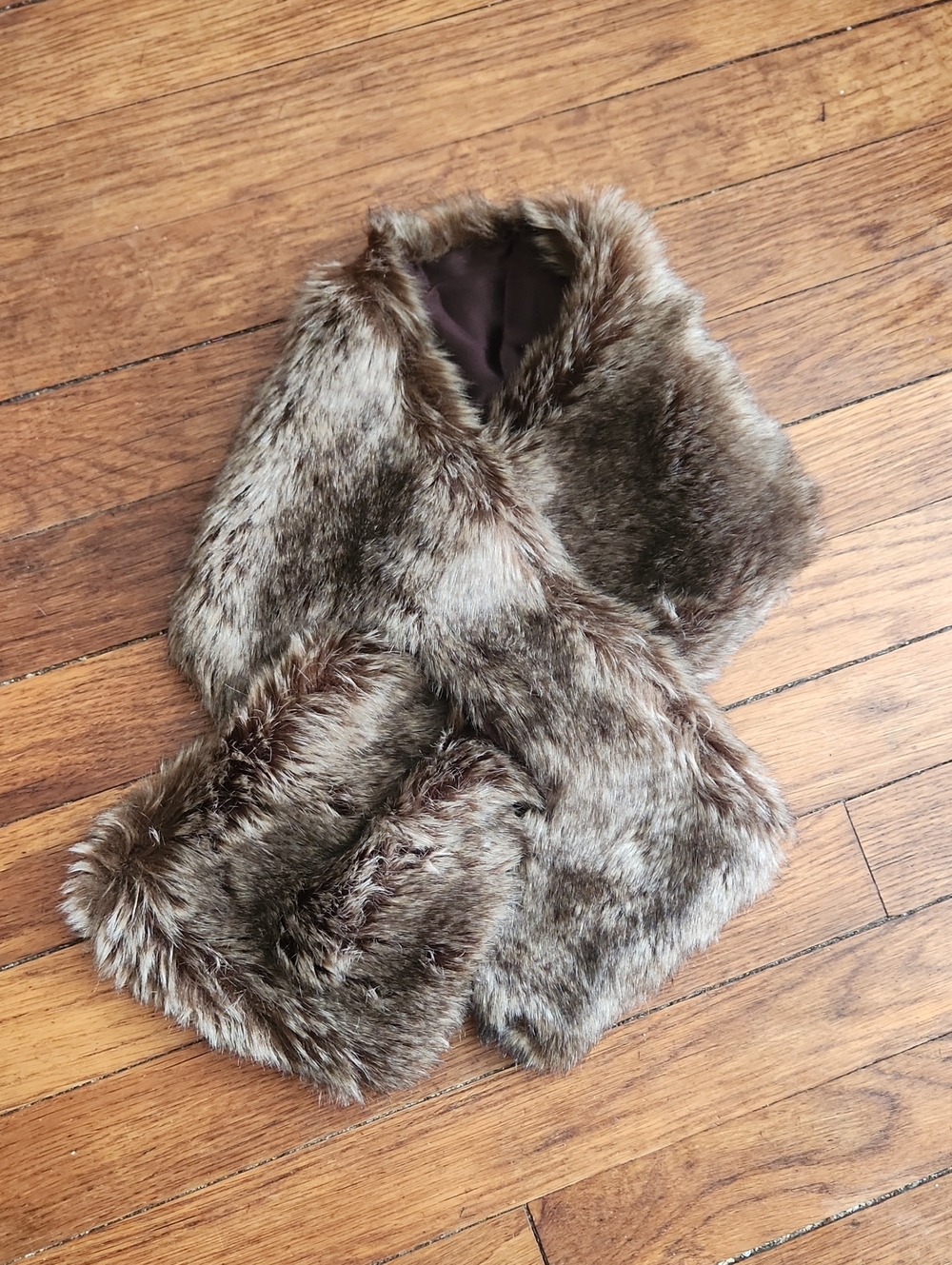 NWOT J. Crew Factory Faux Fur Scarf
